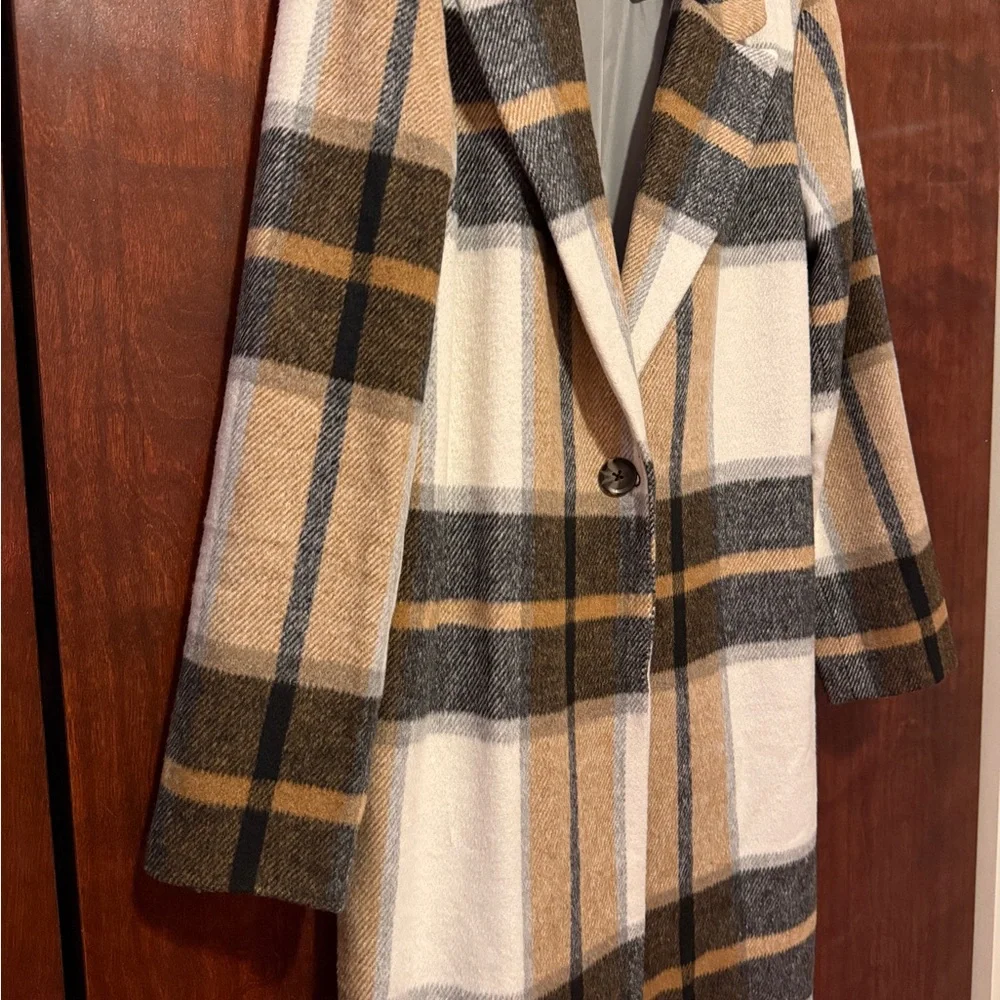 Steve Madden Cher Brushed Wool Coat - Picture 2 of 9